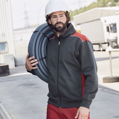 Felpe Men's Workwear Sweat Jacket-Level 2