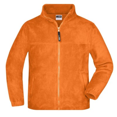 Pile Full-Zip Fleece Junior colore orange taglia XS