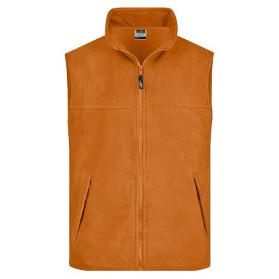 Pile Fleece Vest colore orange taglia L