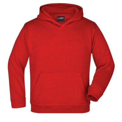 Felpe Hooded Sweat Junior colore tomato taglia XS