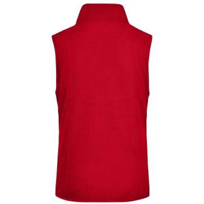 Pile Girly Microfleece Vest colore red taglia S