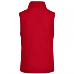 Pile Girly Microfleece Vest colore red taglia S