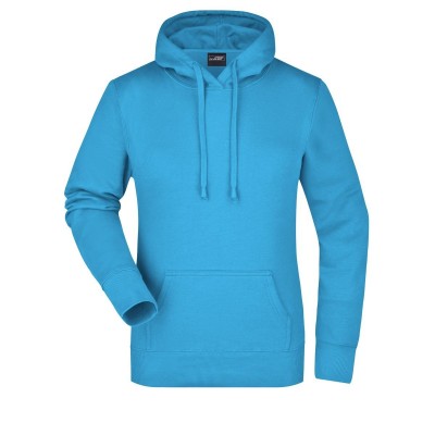 Felpe Ladies' Hooded Sweat colore turquoise taglia S