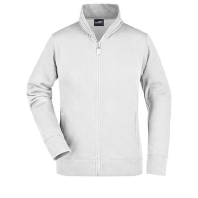 Felpe Ladies' Jacket colore white taglia S