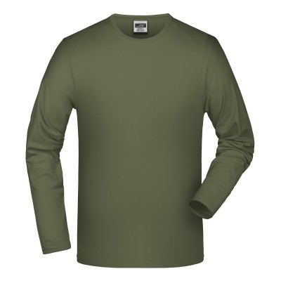 T-Shirt Elastic-T colore olive taglia S