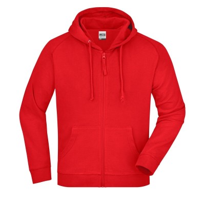 Felpe Hooded Jacket colore red taglia S