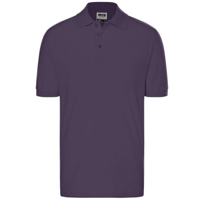 Polo Poloshirt Classic colore aubergine taglia S