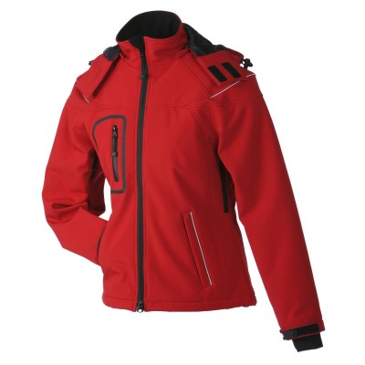 Soft shell Ladies' Winter Softshell Jacket colore red taglia XXL