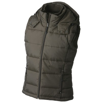 Giacche Ladies' Padded Vest colore mud taglia S