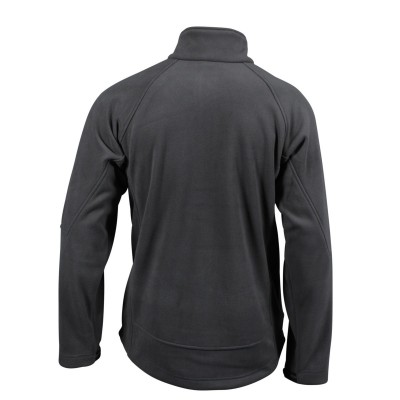 Soft shell Mens Bonded Fleece Jacket colore carbon/black taglia L