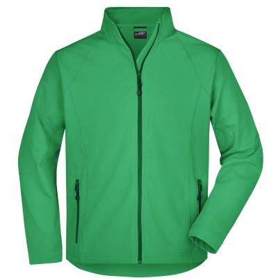 Soft shell Men's Softshell Jacket colore green taglia 3XL