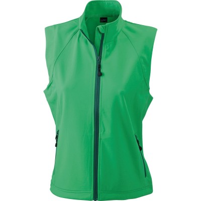 Soft shell Ladies' Softshell Vest colore green taglia XL
