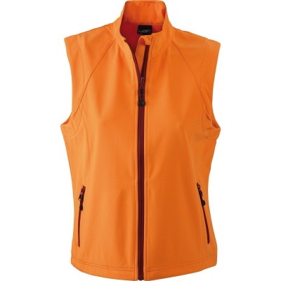 Soft shell Ladies' Softshell Vest colore orange taglia S