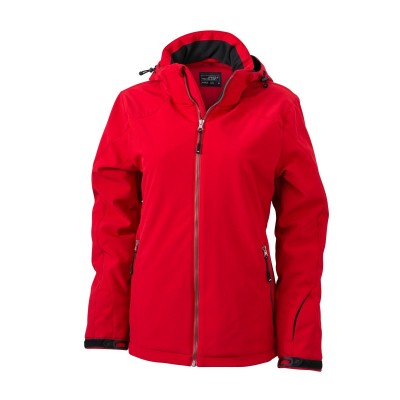 Soft shell Ladies' Wintersport Jacket colore red taglia S