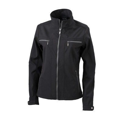 Soft shell Ladies' Tailored Softshell colore black taglia S