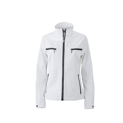 Soft shell Ladies' Tailored Softshell colore white taglia S