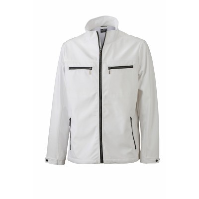 Soft shell Men's Tailored Softshell colore white taglia S
