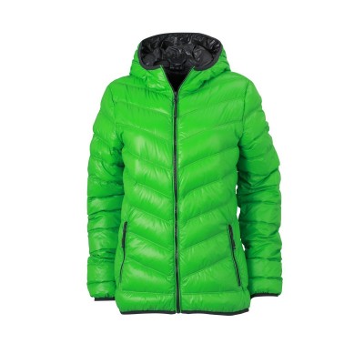 Giacche Ladies' Down Jacket colore green/carbon taglia S