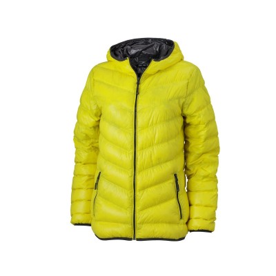 Giacche Ladies' Down Jacket colore yellow/carbon taglia S