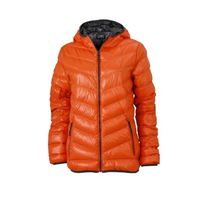 Giacche Ladies' Down Jacket colore dark-orange/carbon taglia S