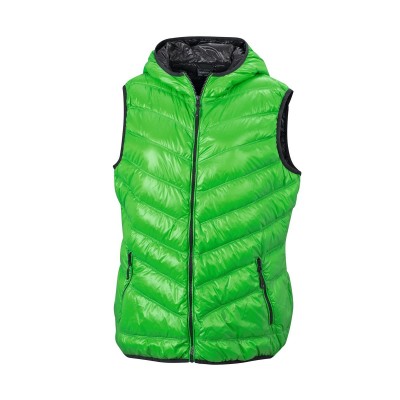 Giacche Ladies' Down Vest colore green/carbon taglia S