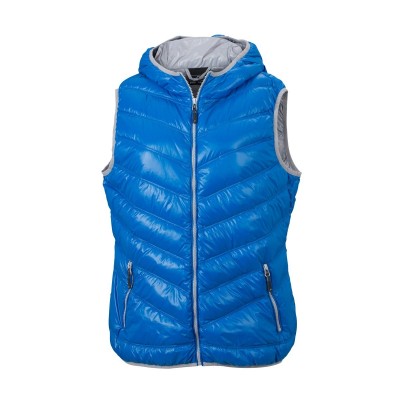 Giacche Ladies' Down Vest colore blue/silver taglia S