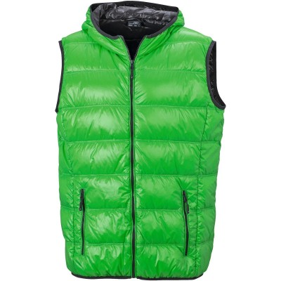 Giacche Men's Down Vest colore green/carbon taglia L