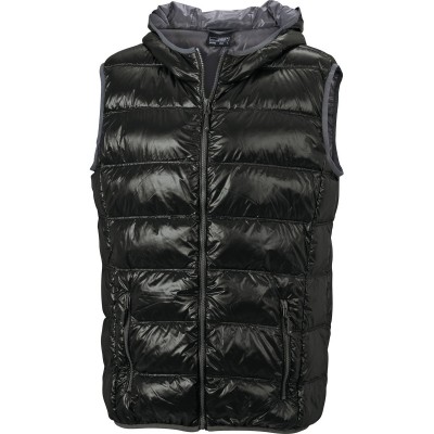 Giacche Men's Down Vest colore black/grey taglia S