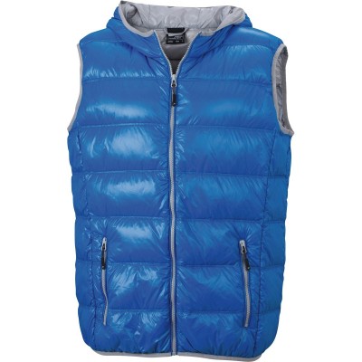 Giacche Men's Down Vest colore blue/silver taglia S