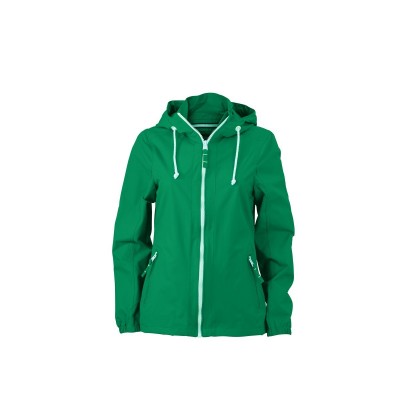 Giacche Ladies' Sailing Jacket colore irish-green/white taglia S