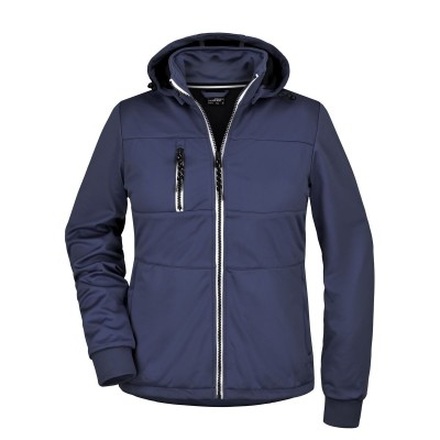 Soft shell Ladies' Maritime Jacket colore navy/navy/white taglia S