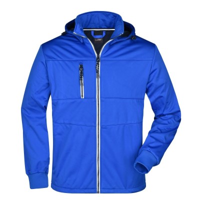 Soft shell Men's Maritime Jacket colore nautic-blue/navy/white taglia S