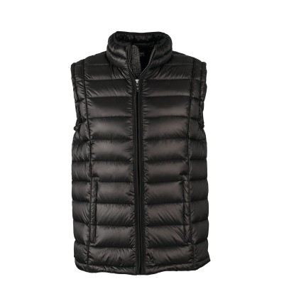 Giacche Men's Quilted Down Vest colore black/black taglia S
