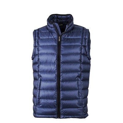 Giacche Men's Quilted Down Vest colore ink/black taglia S