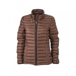 Giacche Ladies' Quilted Down Jacket colore coffee/black taglia S