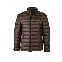 Giacche Men's Quilted Down Jacket colore coffee/black taglia S