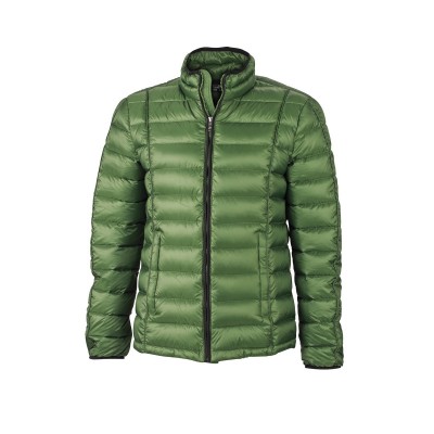 Giacche Men's Quilted Down Jacket colore jungle-green/black taglia S