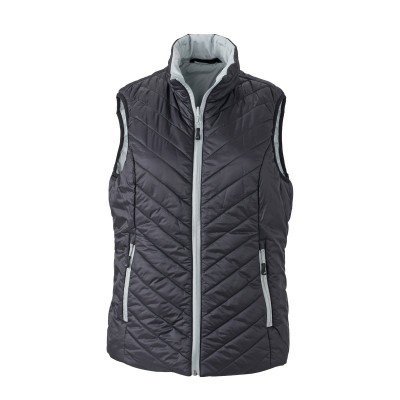 Giacche Ladies' Lightweight Vest colore black/silver taglia S