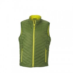 Giacche Men's Lightweight Vest colore jungle-green/acid-yellow taglia S