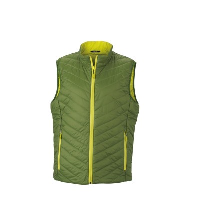 Giacche Men's Lightweight Vest colore jungle-green/acid-yellow taglia XXL