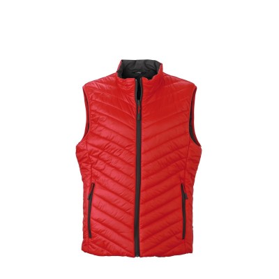 Giacche Men's Lightweight Vest colore red/carbon taglia S