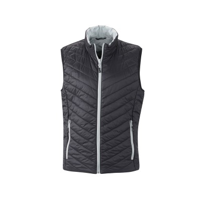 Giacche Men's Lightweight Vest colore black/silver taglia S