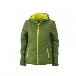 Giacche Ladies' Lightweight Jacket colore jungle-green/acid-yellow taglia S