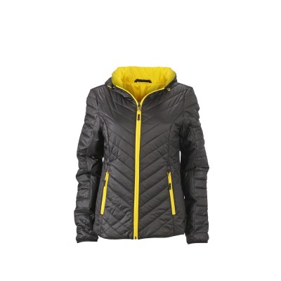 Giacche Ladies' Lightweight Jacket colore black/yellow taglia S