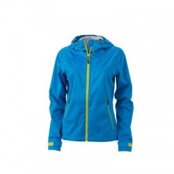 Giacche Ladies' Outdoor Jacket colore aqua/acid-yellow taglia S