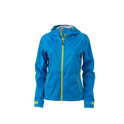Giacche Ladies' Outdoor Jacket colore aqua/acid-yellow taglia XXL