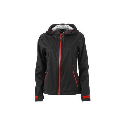 Giacche Ladies' Outdoor Jacket colore black/red taglia S