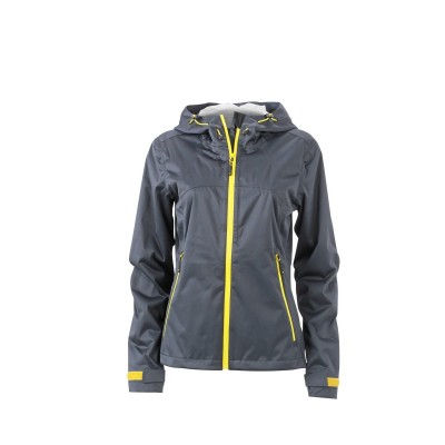 Giacche Ladies' Outdoor Jacket colore iron-grey/yellow taglia S
