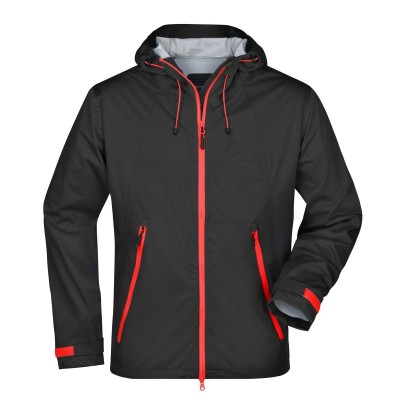 Giacche Men's Outdoor Jacket colore black/red taglia S