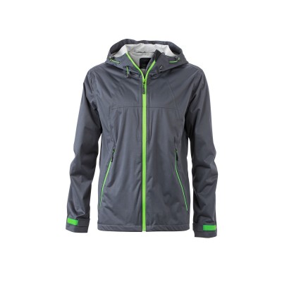 Giacche Men's Outdoor Jacket colore iron-grey/green taglia S